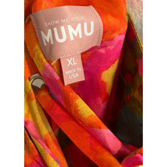 Show Me Your Mumu Lady Corset Floral Dress in Miss Malibu XL - Picture 6 of 10